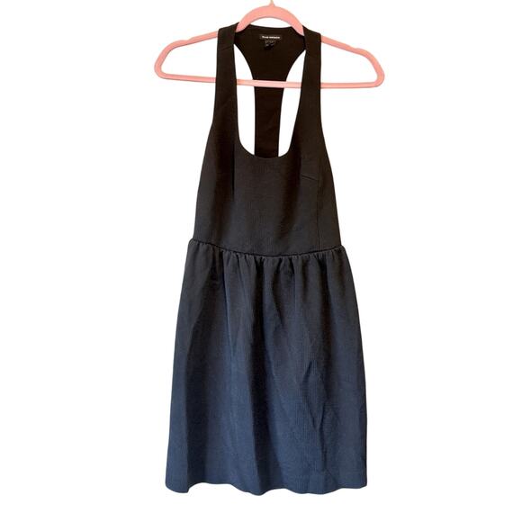Club Monaco Dresses & Skirts - Club Monaco Black Babydoll Mini Dress Womens 6 Whimsigoth Coquette Sleeveless